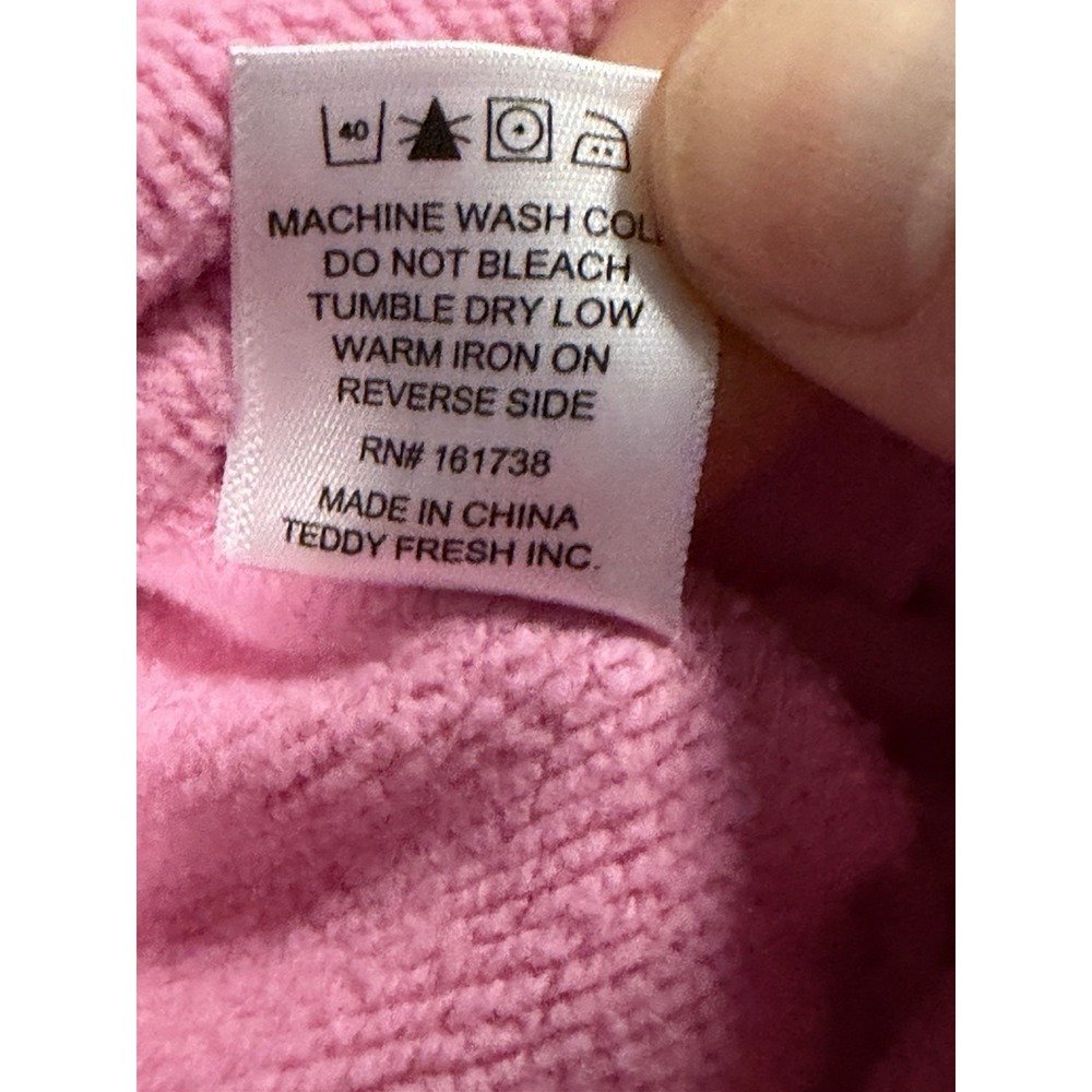 Teddy Fresh Classic Color Block Hoodie XL Pink Teal Purple H3H3 Streetwear - Picture 7 of 10